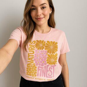 Show Me Your Mumu Retro Garden Graphic Thomas Tee - Size Medium